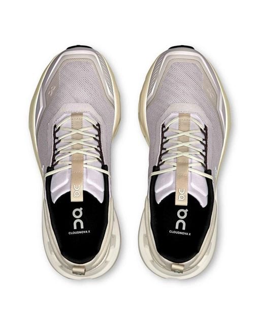 On Shoes Cloudnova X Flache Sneakers in Gray für Herren