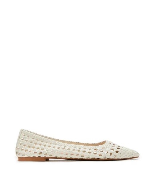Steve Madden Natural Ballerina Shoes