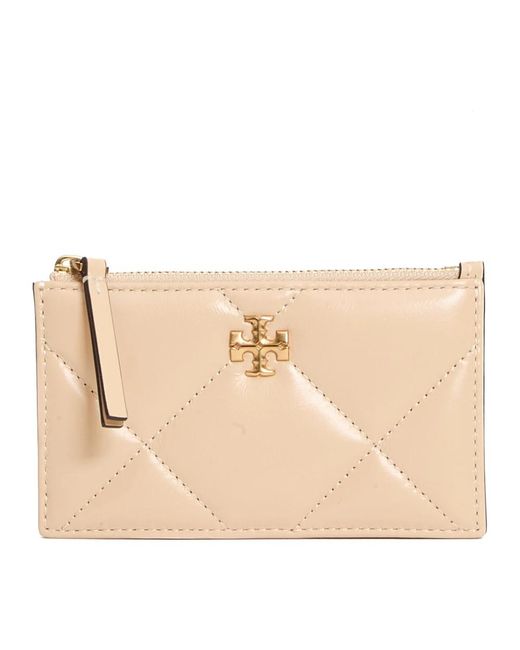 Tory Burch Natural Wallets & Cardholders