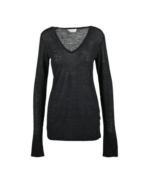 MEIMEIJ Black V-Neck Knitwear