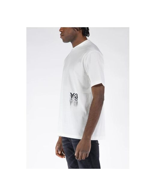 Y-3 White T-Shirts for men