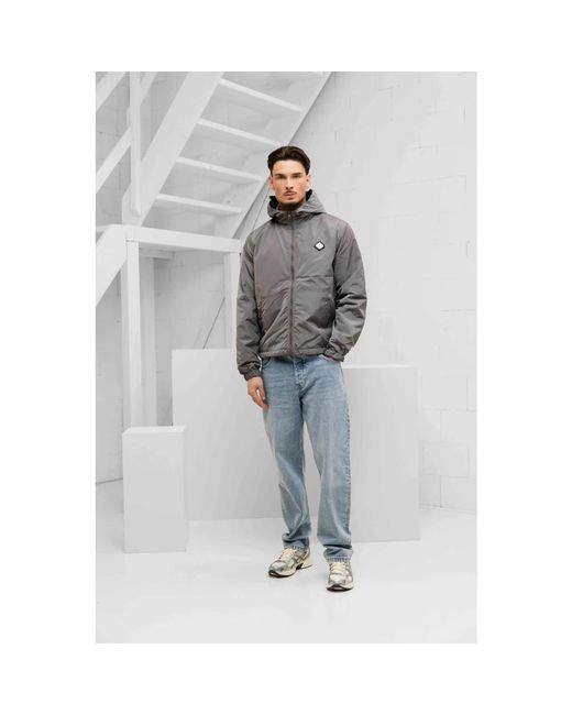 Xplct Studios Reverse Windbreaker in Gray für Herren