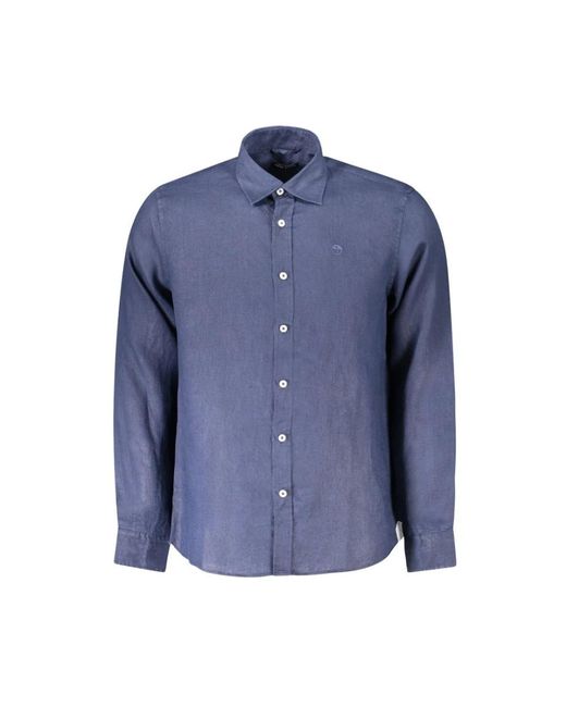 North Sails Blue Casual Shirts for men