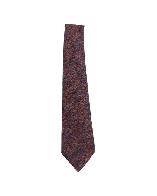 Missoni Purple Ties for men