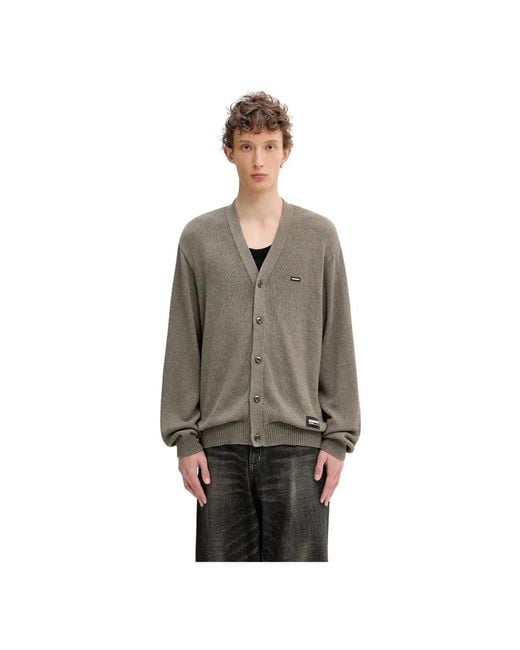 Neighborhood Plain Cardigan in het Gray voor heren