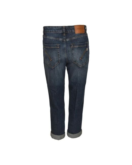 Dondup Blue Cropped Jeans
