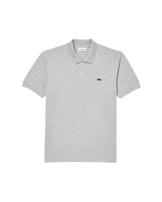 Lacoste Tops ,Grijs ,Grijze Polo in het Gray voor heren