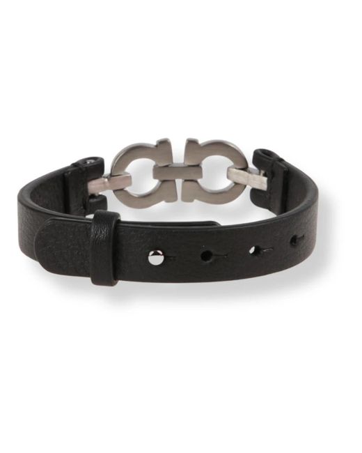Bracelets Ferragamo pour homme en coloris Black