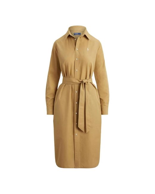 Polo Ralph Lauren Natural Shirt Dresses