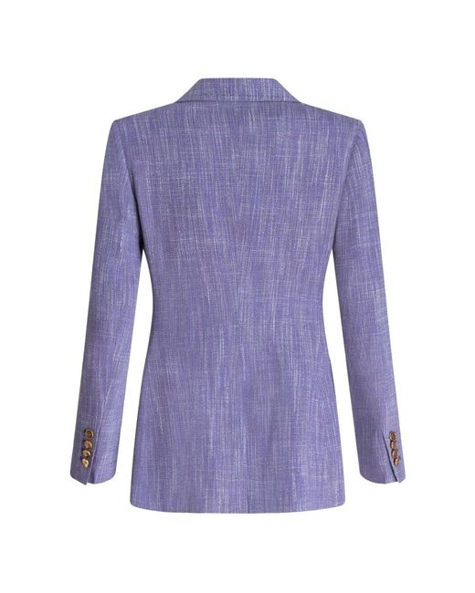 Etro Blue Blazers