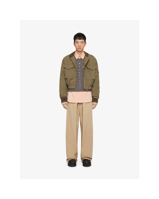 Givenchy Green Bomber Jackets for men