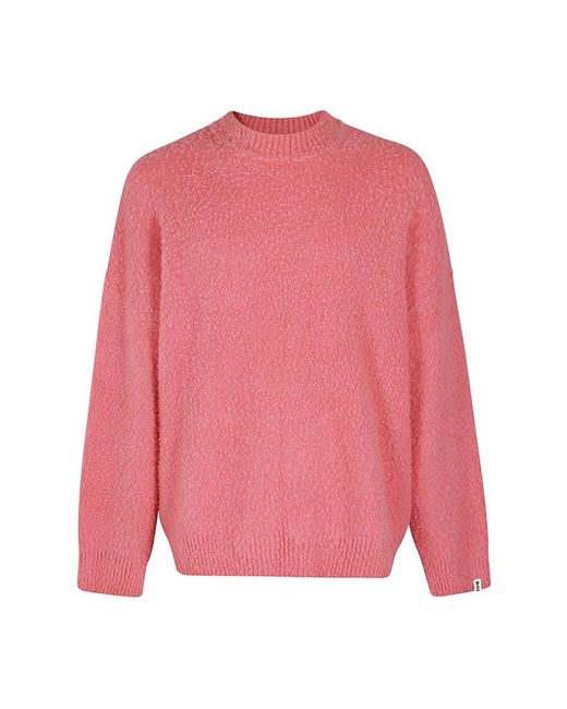 Bonsai Pink Round-Neck Knitwear for men