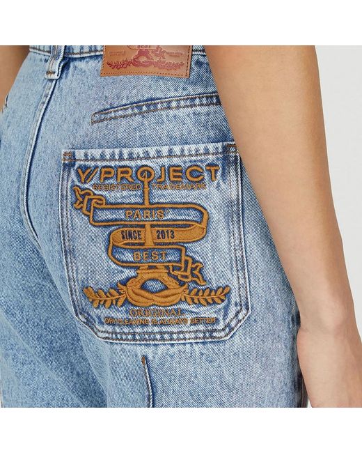 Jeans > loose-fit jeans Y. Project en coloris Blue