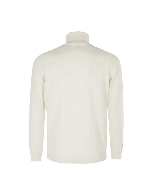 Kangra Turtlenecks in het White voor heren