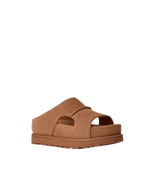 Sliders Ugg en coloris Brown
