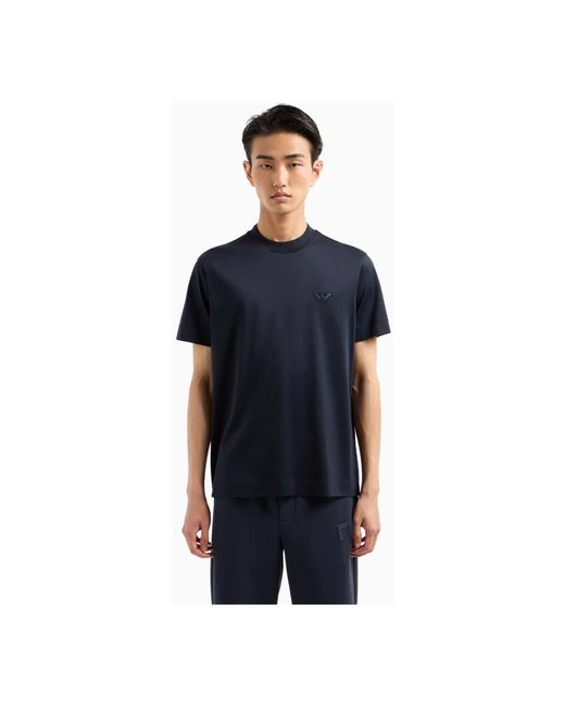 Emporio Armani Blue T-Shirts for men