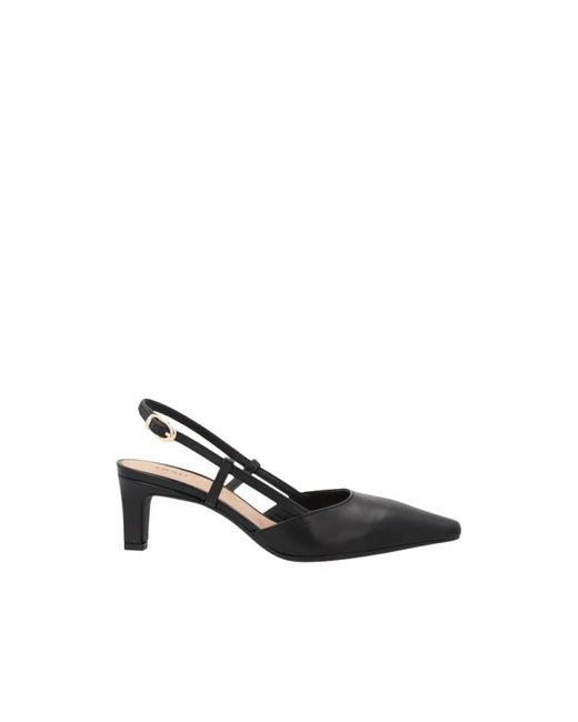 Frau Black Slingback Pump