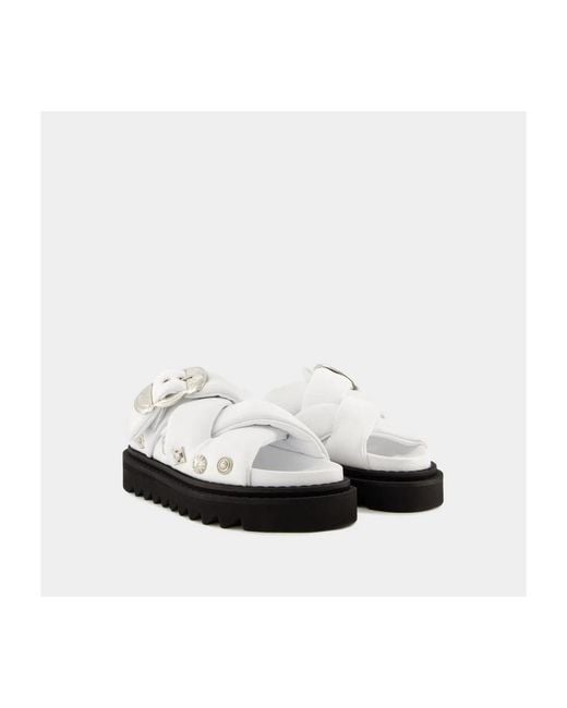 Sliders di Toga in White