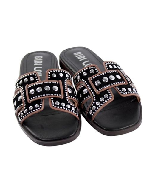 Sliders Bibi Lou de color Black