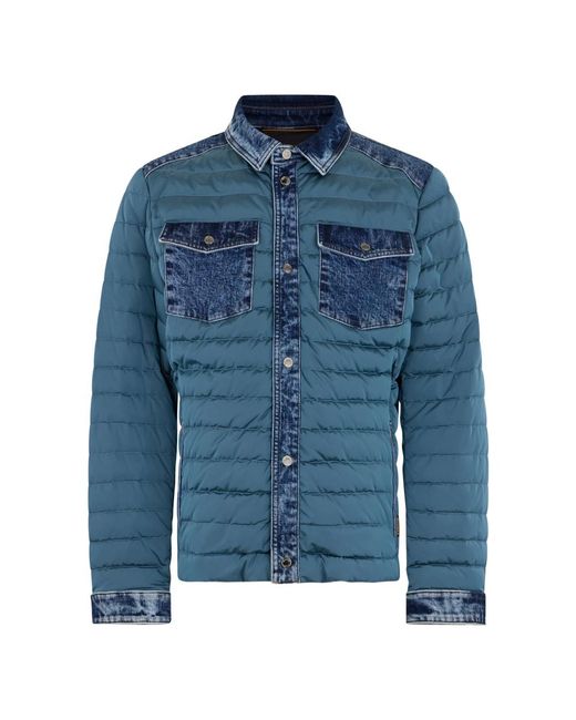 Moorer Blue Winter Jackets for men