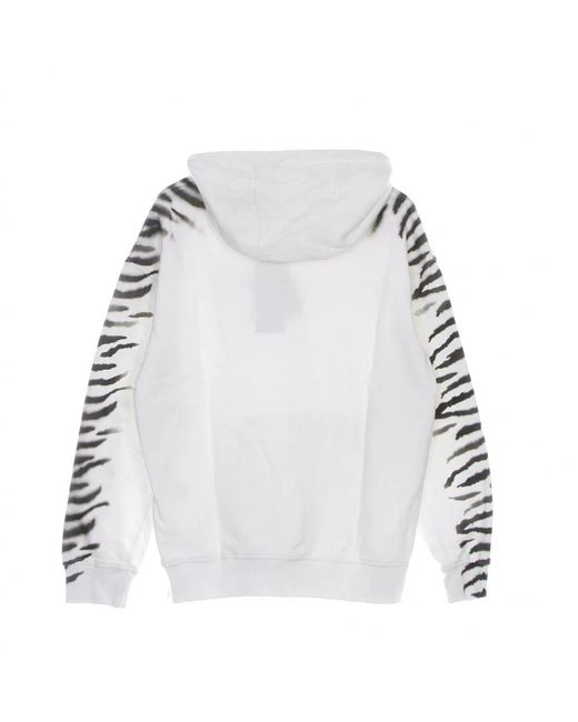 Mauna Kea White Hoodies for men