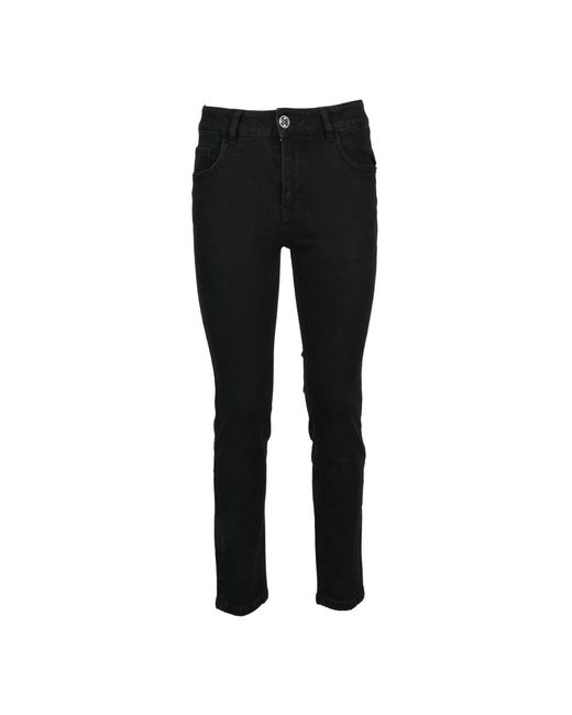 X jeans con cotone ed elastan di RICHMOND in Black