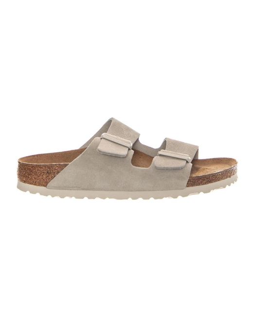Birkenstock Natural Sliders