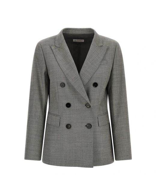 Alberto Biani Gray Blazers