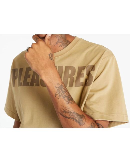Pleasures Green T-Shirts for men