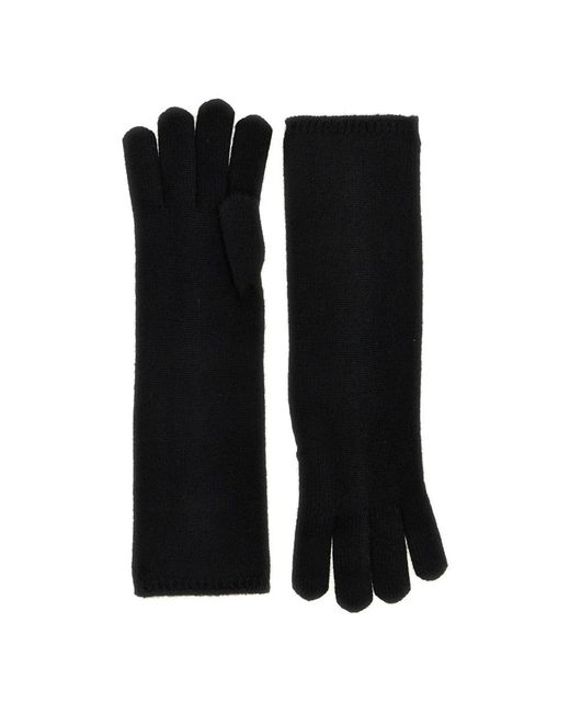 Gloves Max Mara de color Black