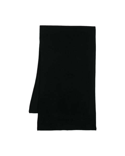 Allude Black Winter Scarves