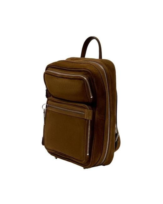 Acne Brown Backpacks
