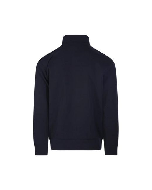 Emporio Armani Blue Zip-Throughs for men