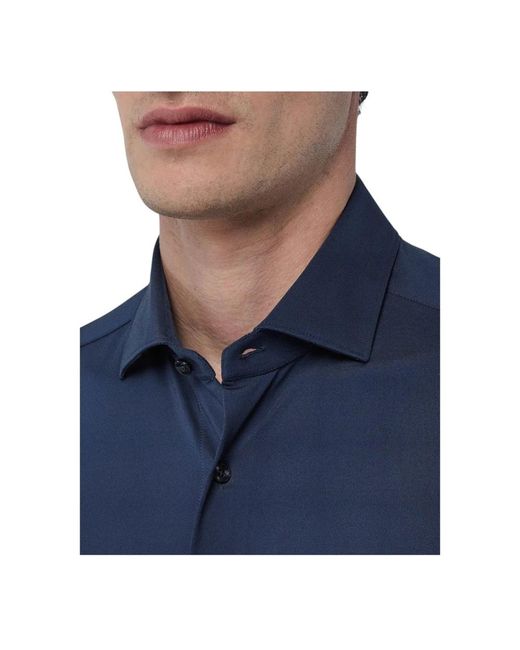 Xacus Blue Formal Shirts for men