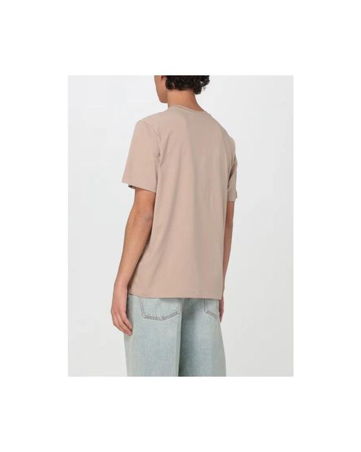 MSGM Natural T-Shirts for men
