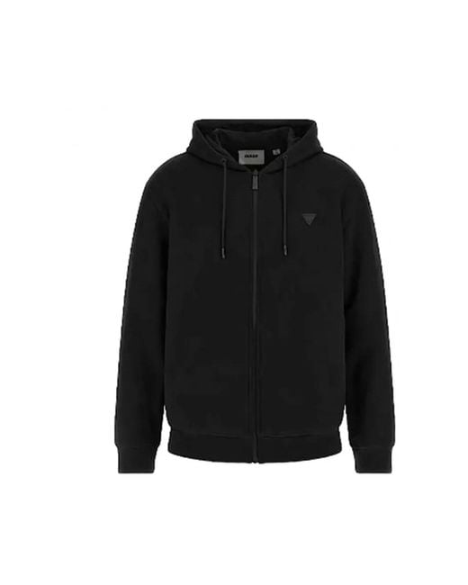 Guess Zip-Throughs in het Black voor heren