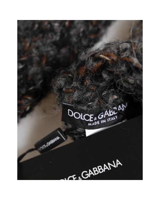 Dolce & Gabbana Black Gloves