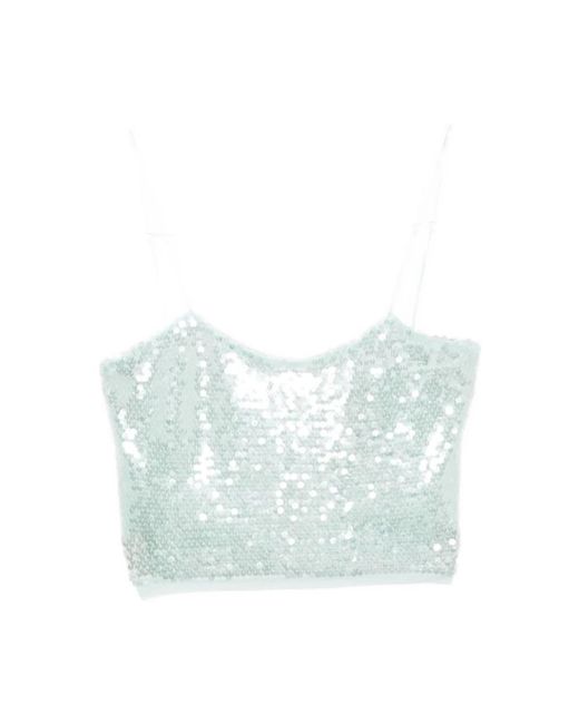 Forte_forte Blue Sleeveless Tops