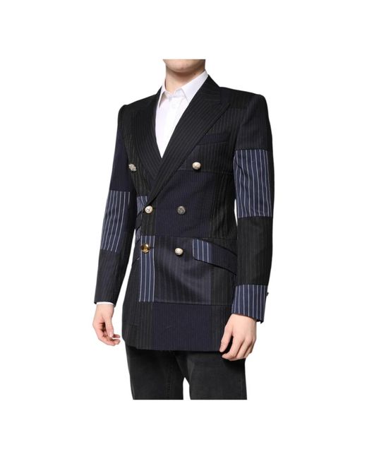 Dolce & Gabbana Blue Blazers for men