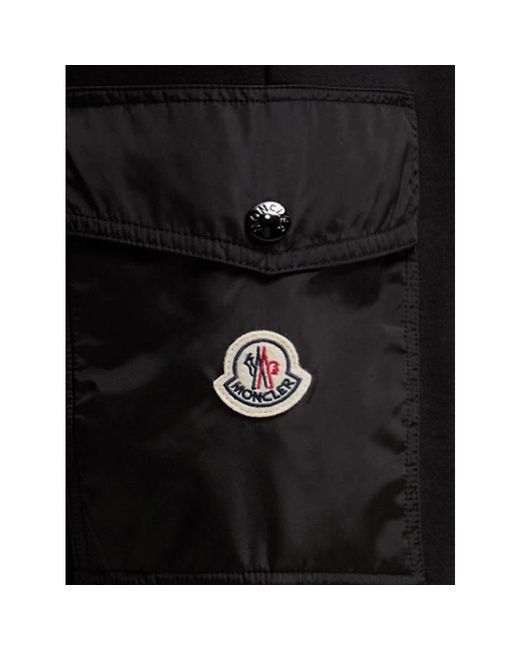 Moncler Black Sweatpants for men