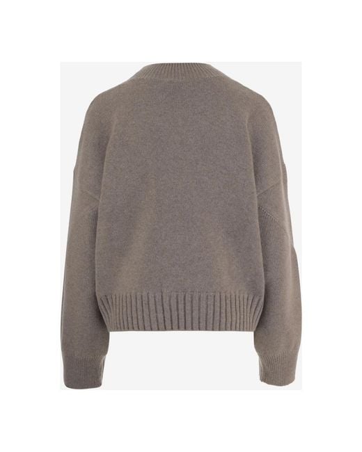 Malo Gray Cashmere Knitwear