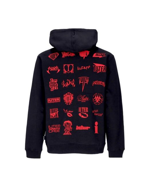 Iuter Blue Hoodies for men