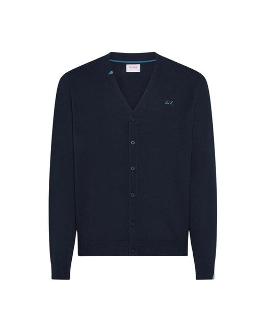 Cardigans Sun 68 de hombre de color Blue