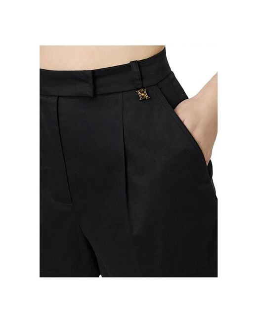 Elisabetta Franchi Black Casual Shorts