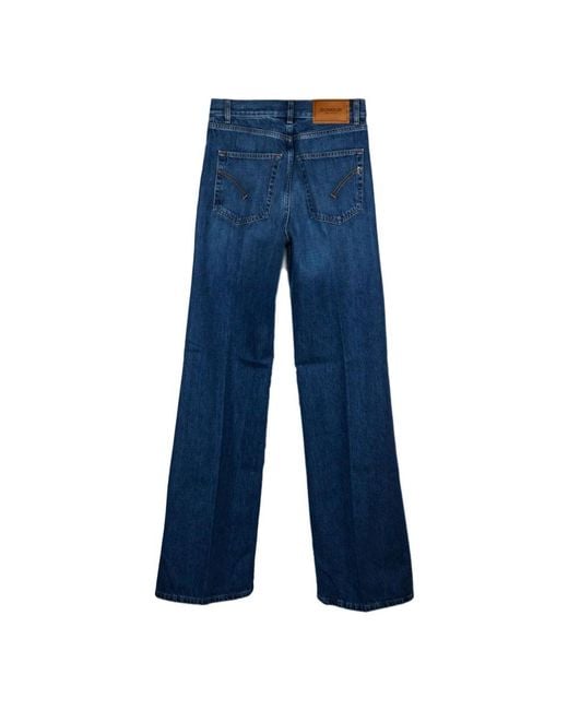 Dondup Blue Wide Jeans
