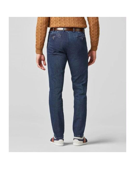 Chinos Meyer de hombre de color Blue