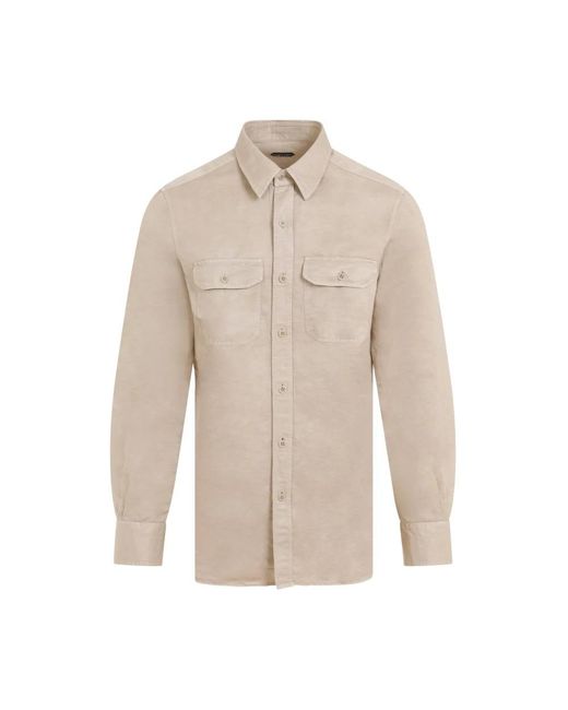 Tom Ford Natural Casual Shirts for men