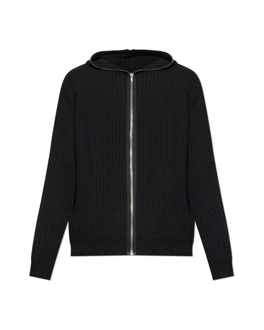 Cardigans Rick Owens de hombre de color Black