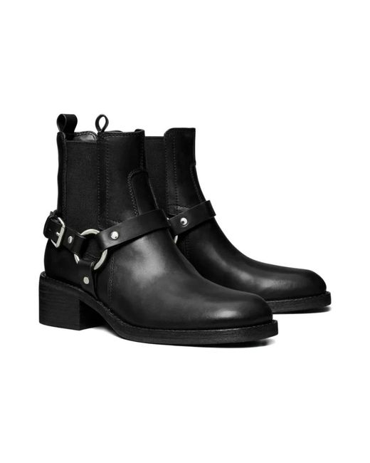 Tory Burch Black Ankle Boots