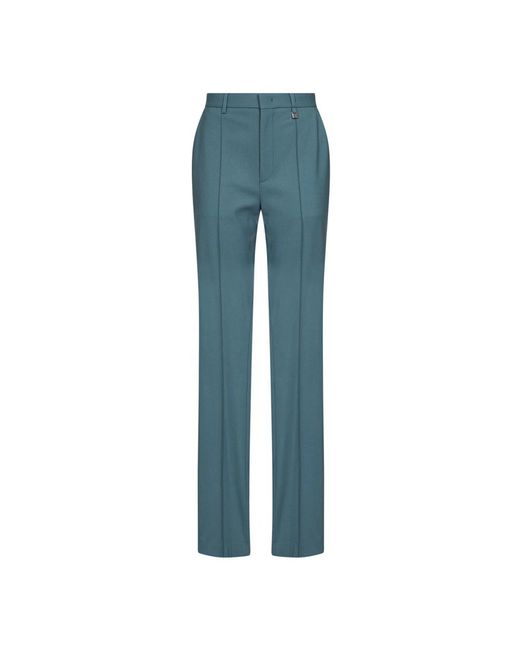 GIUSEPPE DI MORABITO Blue Straight Trousers